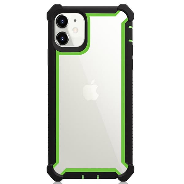 iPhone 11 - Stilrent Skyddande Skal ROSA/VIT ROSA/VIT