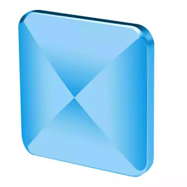 Antistress Fidget Toy Flipo Skrivbordsleksak Blå Hexagon