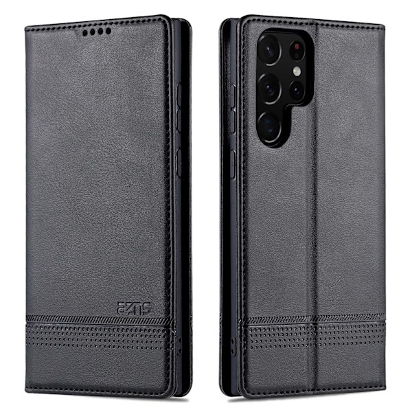 Samsung Galaxy S25 Ultra  Plånboksfodral med funktion & stil Svart