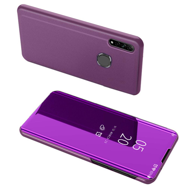Samsung Galaxy A20S - Fodral (LEMAN) Roséguld