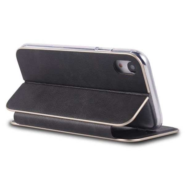 iPhone XS Max - Exklusivt Praktiskt Plånboksfodral Svart