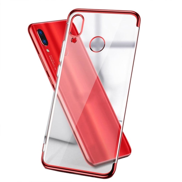 Huawei P Smart 2019 - Beskyttende silikonecover (FLOVEME) Röd
