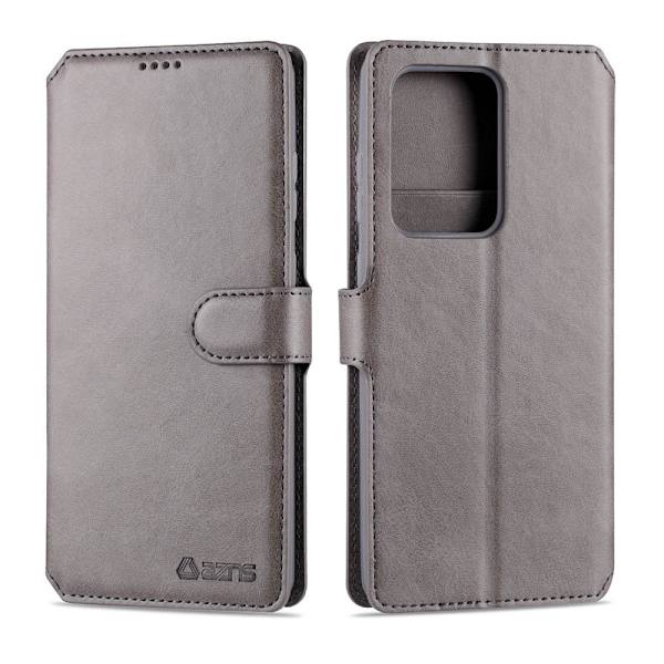 Samsung Galaxy S20 Plus - Yazunshi Plånboksfodral Grey Grå