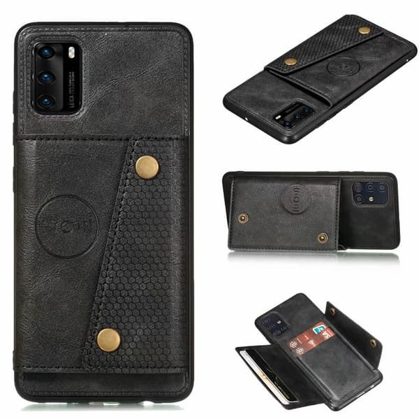 Huawei P40 Pro - Retro Cover Grå