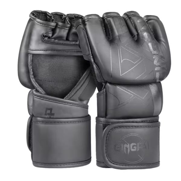 MMA/Kickboxning Handskar  PU-läder & Full Handtäckning Vit Medium
