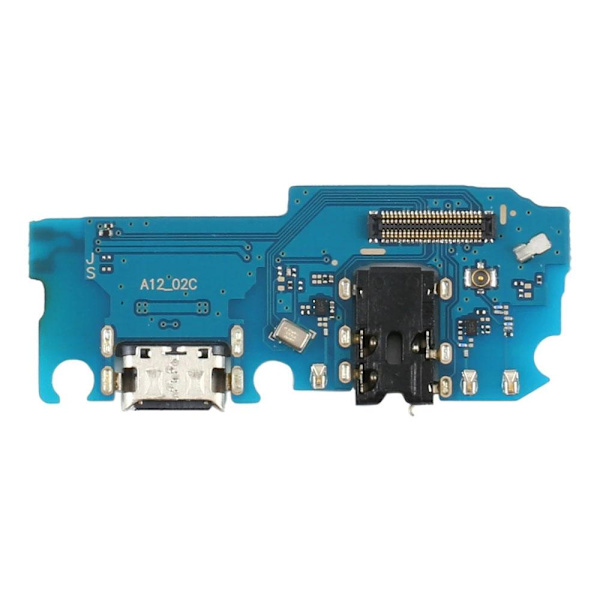 Laddningsport Reservdel Galaxy A12 Svart