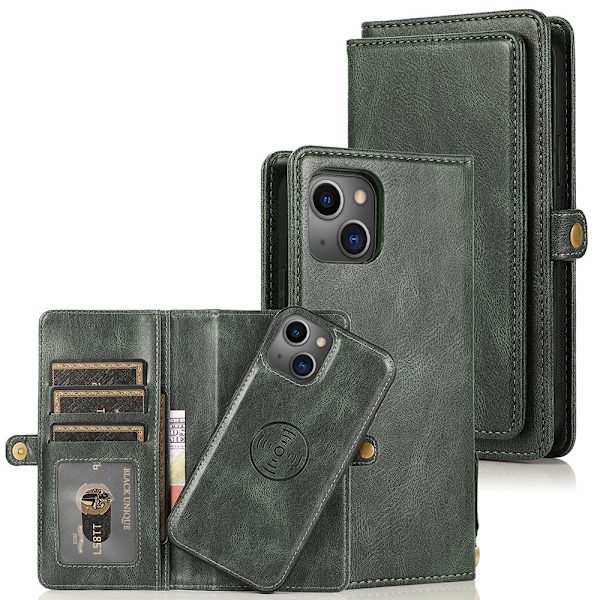 iPhone 14 Plus - Plånboksfodral Svart