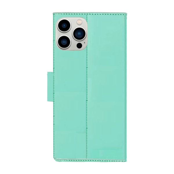 iPhone 15 pro - Stilig lommebokdeksel Marine blue