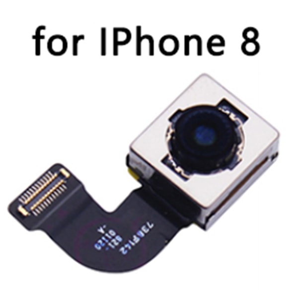iPhone 8 - Kvalitets bakkamera Svart