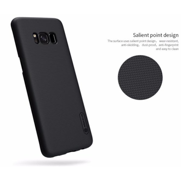 Galaxy S8+ - Stilrent Matt Skal från NILLKIN Vit