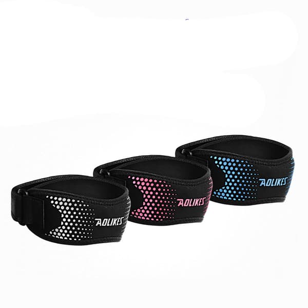 Justerbara Skyddande Sport Knäskydd Rosa