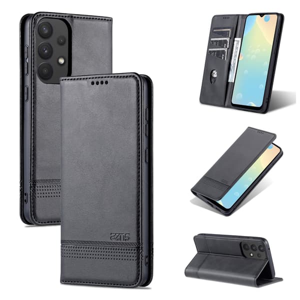 Samsung Galaxy A53 5G - Yazunshi Plånboksfodral Mörkbrun