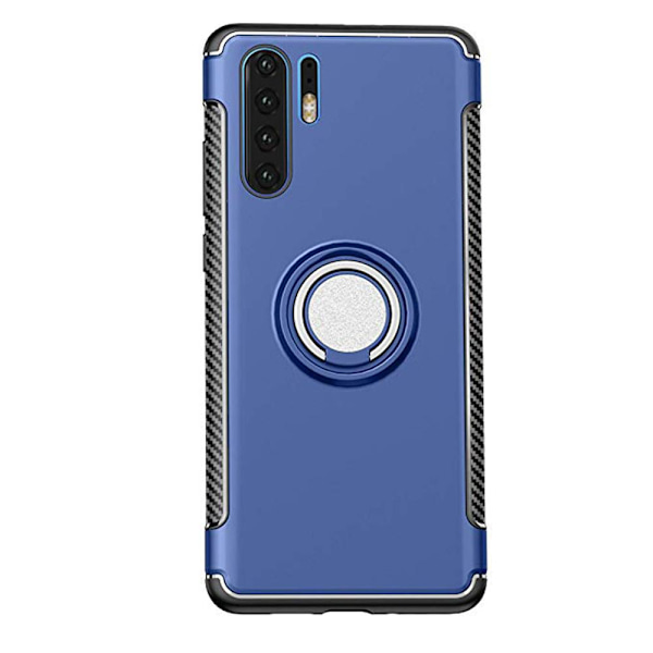 Huawei P30 Pro - Praktiskt Stilsäkert Skal Ringhållare (FLOVEME) Grå