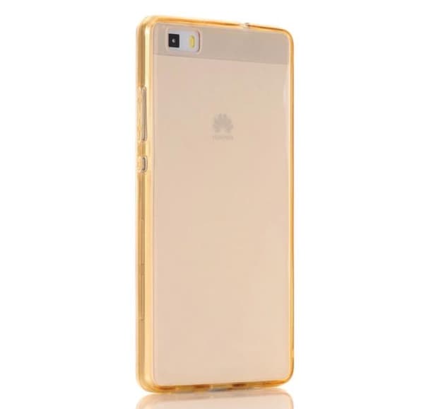 Huawei P9 - Dubbelsidigt Silikonfodral med TOUCHFUNKTION Svart