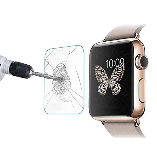 HD 2.5D Standard Skärmskydd för iWatch 4/5 40mm och 44mm Transparent/Genomskinlig 40mm