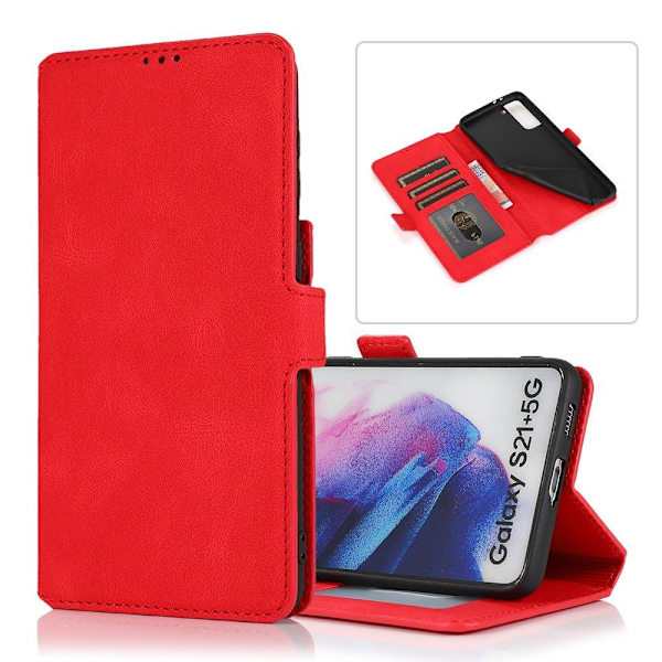 Samsung Galaxy S21 Plus - Plånboksfodral Brun