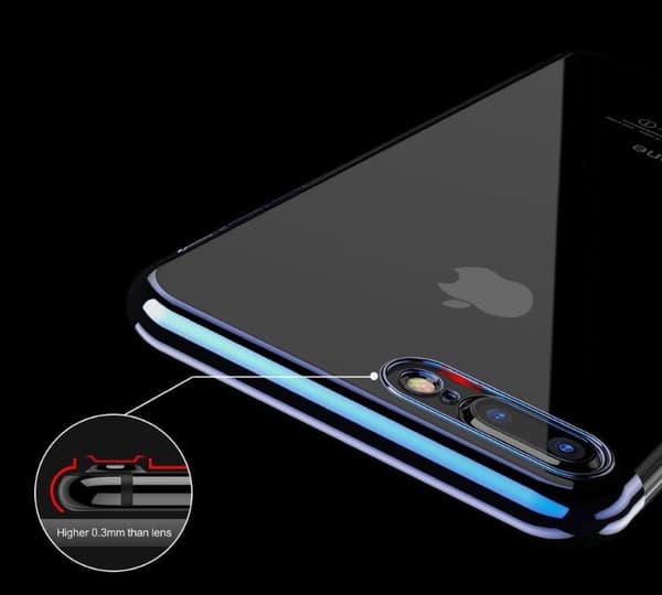 iPhone 8 PLUS - Smart Elegant Stilren Silikonskal från FLOVEM Guld