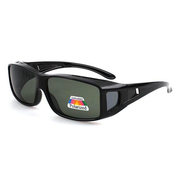 Solglas�gon Polarized �verdrag f�r vanliga Glas�gon 2