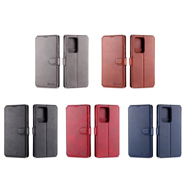 Samsung Galaxy A71 - Pung etui AZNS Röd
