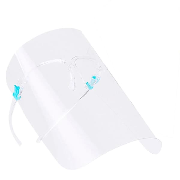 Beskyttende visir Face Shield Transparent/Genomskinlig