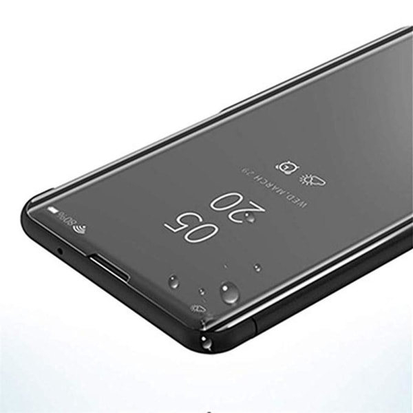 Huawei P30 - Praktiskt Smart Fodral från Leman (CLEAR-VIEW) Himmelsblå