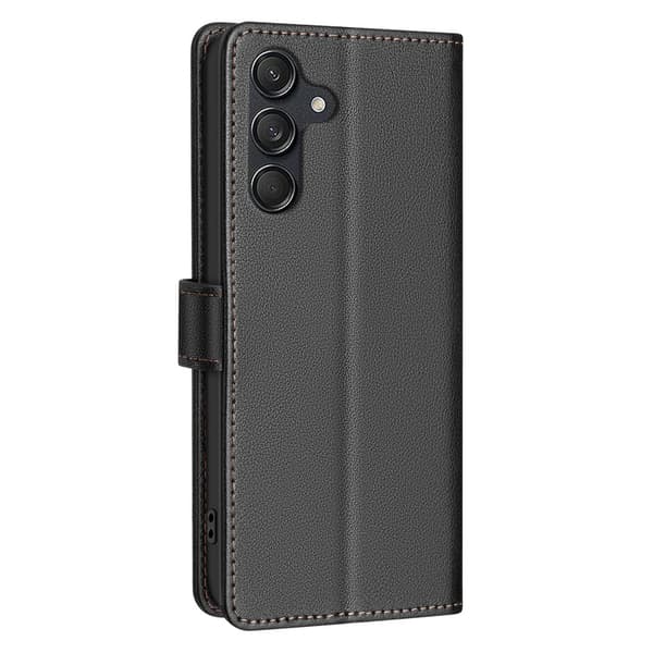 Samsung Galaxy A17  Stilrent plånboksfodral med RFID-skydd Roséguld