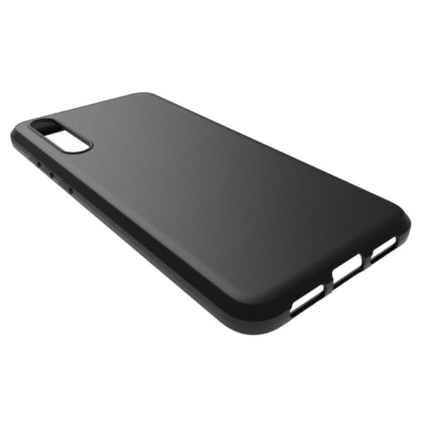 Mattbehandlat Silikonskal till Huawei P20 Pro Svart