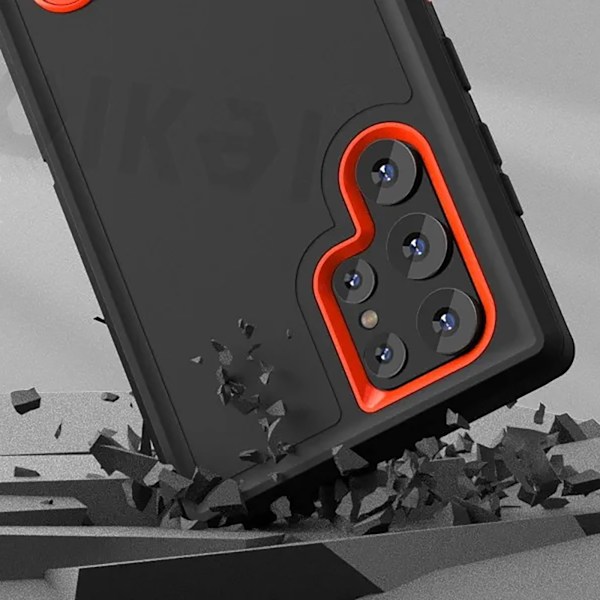 Samsung Galaxy S23 Ultra Armor Skal - Skydd, Funktion och Stil i Perfekt Harmoni Grön