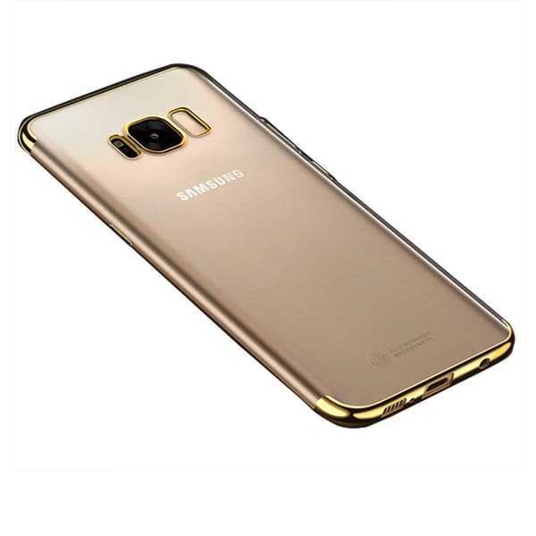 Samsung Galaxy S8+ - Stilrent Silikonskal från LEMAN Silver/Grå