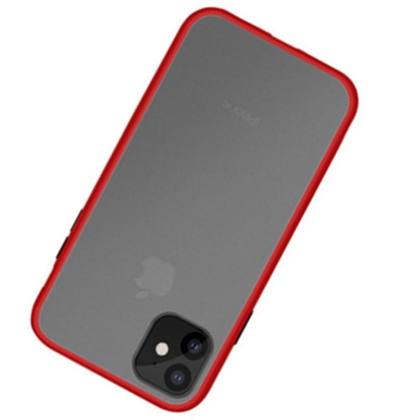 iPhone 11 - Stilrent Skyddande Skal Red Röd