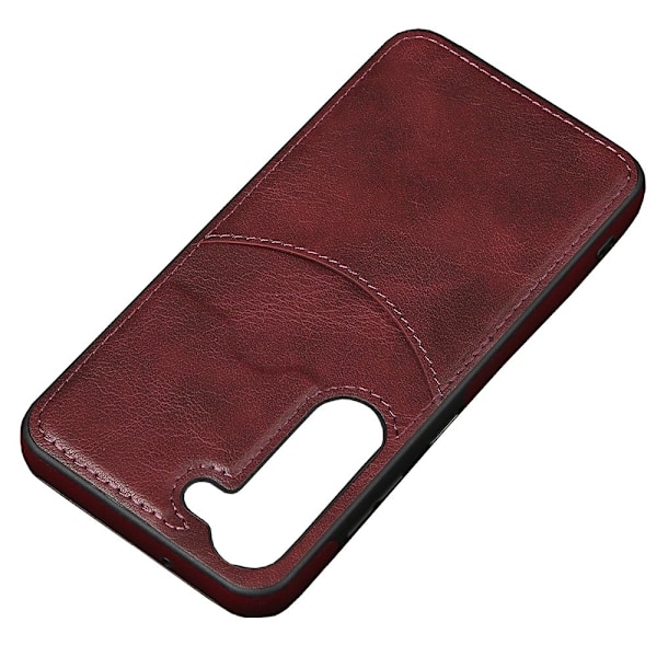 Samsung Galaxy S24 Plus - Skal med Kortfack & Premiumdesign Svart