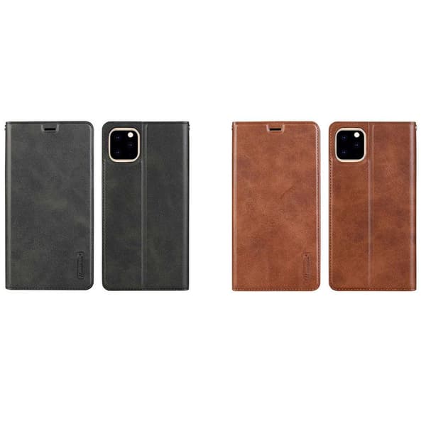 iPhone 11 Pro - Praktiskt Hanman Plånboksfodral Brun Brun