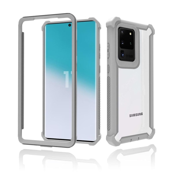 Samsung Galaxy S20 Ultra - Kraftfuldt beskyttelsescover Green Svart/Grön