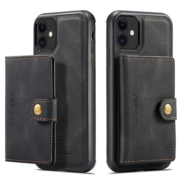 iPhone 11 - Cover med kortrum Roséguld
