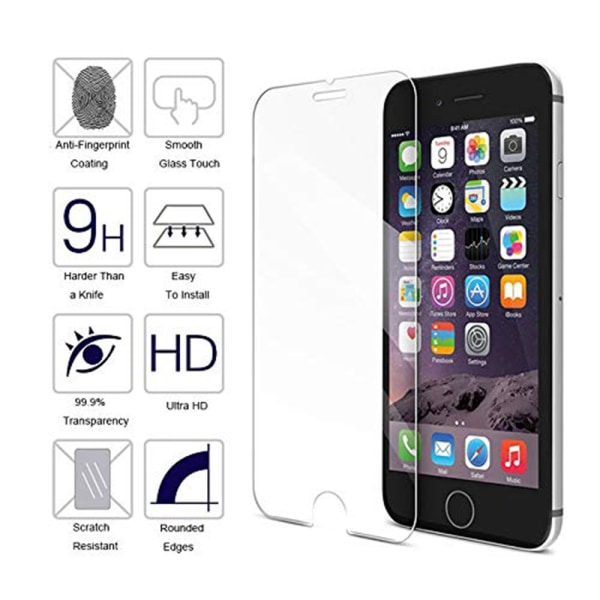 iPhone 6/6S Skærmbeskytter Standard HD 0,3 mm Transparent/Genomskinlig