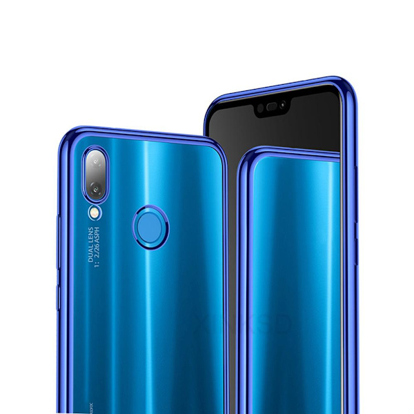 Effektfullt Skal i mjuk Silikon till Huawei P20 Lite Svart