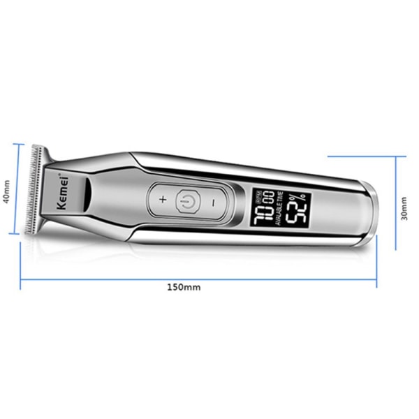 Kemei KM5027 Skägg Trimmer Svart