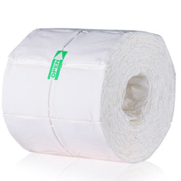 Rengörings Pads (Bomull) Vit 300-Pack