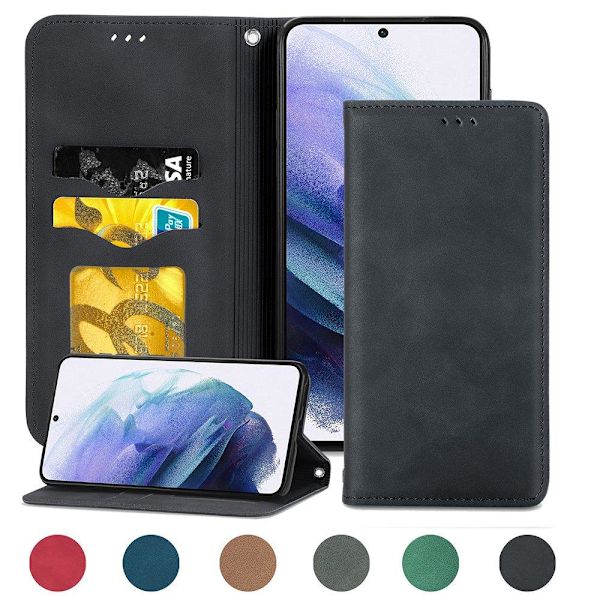 Samsung Galaxy S21 Plus - Plånboksfodral Grå