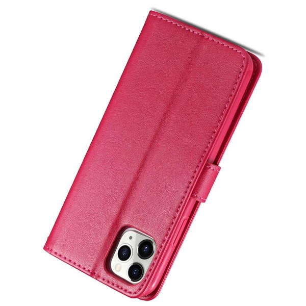 iPhone 11 Pro - Praktisk lommebokveske YAZUNSHI Pink Rosaröd
