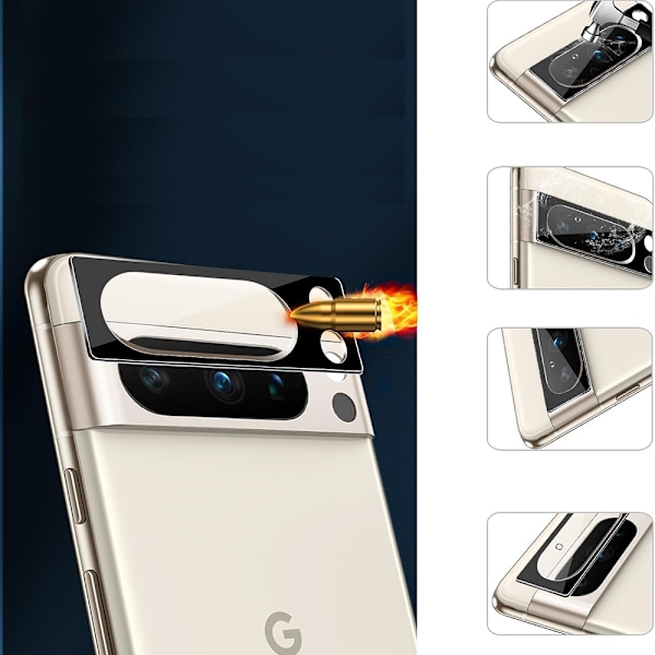 Google Pixel 8 Pro Linsskydd 2.5D HD - Klarhet och Hållbarhet