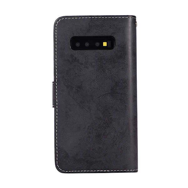 Smart Etui med Dobbeltfunktion til Samsung Galaxy S10 PLUS Mörkblå