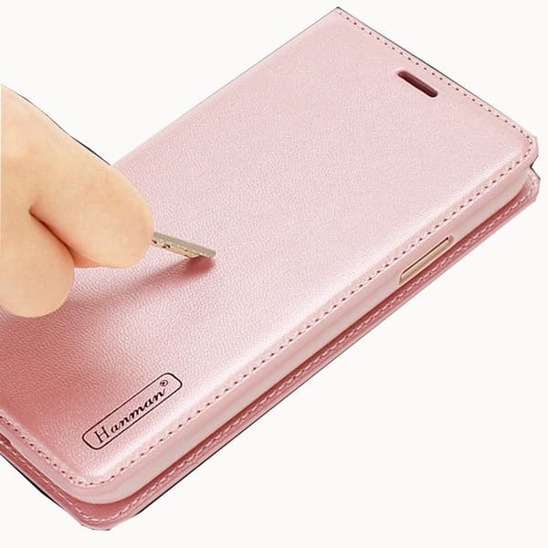 Hanman Plånboksfodral till Samsung Galaxy J4 (2018) Marinblå