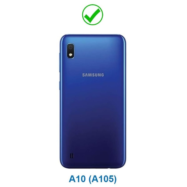 Samsung Galaxy A10 Reservdel Dual Sim-Kortläsare Blå