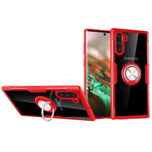 Samsung Galaxy Note10 - Käytännöllinen suojakuori Lemanilta Röd Röd