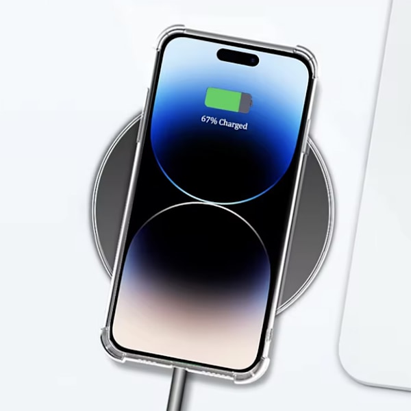 iPhone 16 Plus - Stötdämpande Silikonskal från Leman!