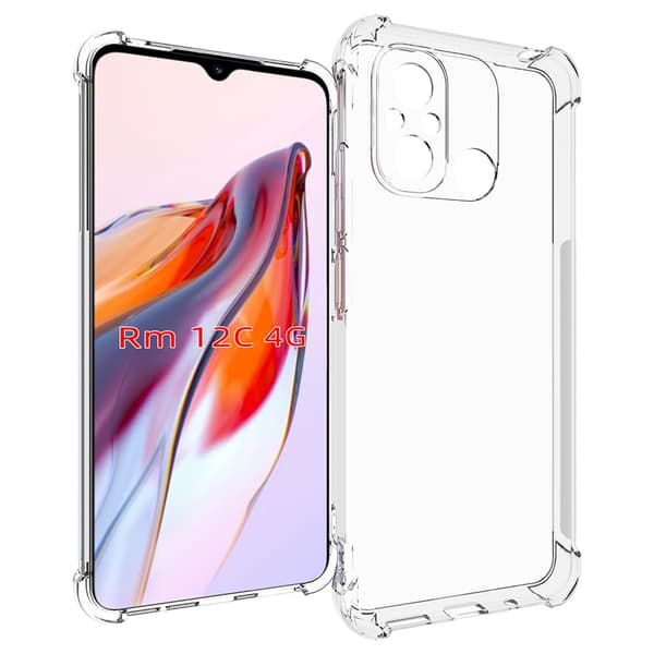 Smart Skyddsskal i Silikon - Xiaomi 12C Pink/Green