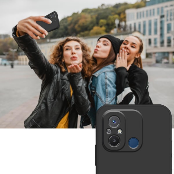 Redmi 12C - Matt TPU S Black