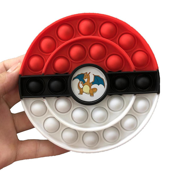 Fidget Toy Simple Dimple Pop It Pokéboll Charizard