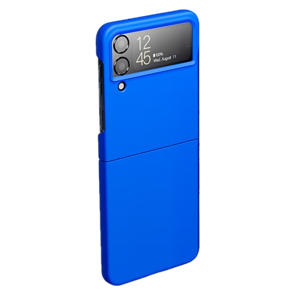 Iskuja vaimentava mattakova PC-kotelo Samsung Galaxy Z Flip 4:lle Light blue